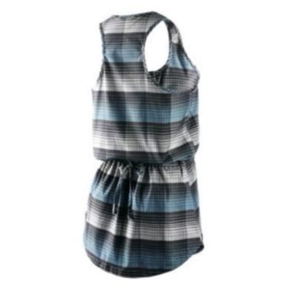 New NIKE 6.0 Plaid Fillmore Dress - Grey/Aqua [C7] - Picture 3 of 8